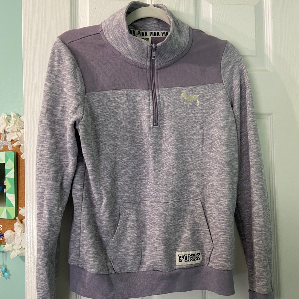 VS PINK half zip